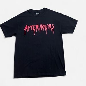 Vlone After Hours Tee ; The Weeknd